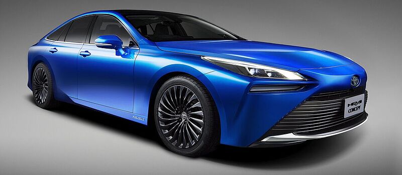 Toyota Mirai Concept: Ausblick auf zweite Modellgeneration der Brennstoffzellen-Limousine.