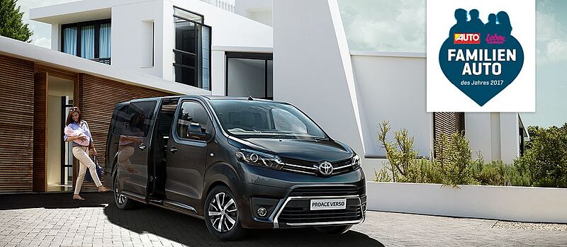 Toyota PROACE VERSO ist Familienauto des Jahres 2017