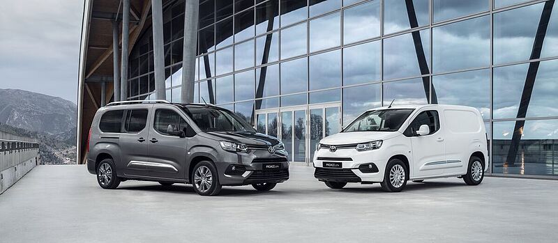 Neuer Toyota PROACE CITY erstmals in Deutschland.