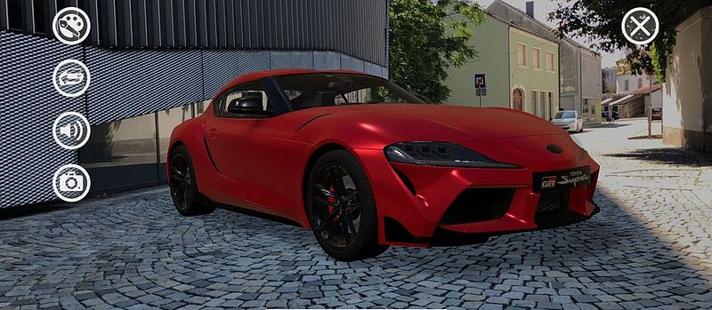Toyota GR Supra virtuell erleben.